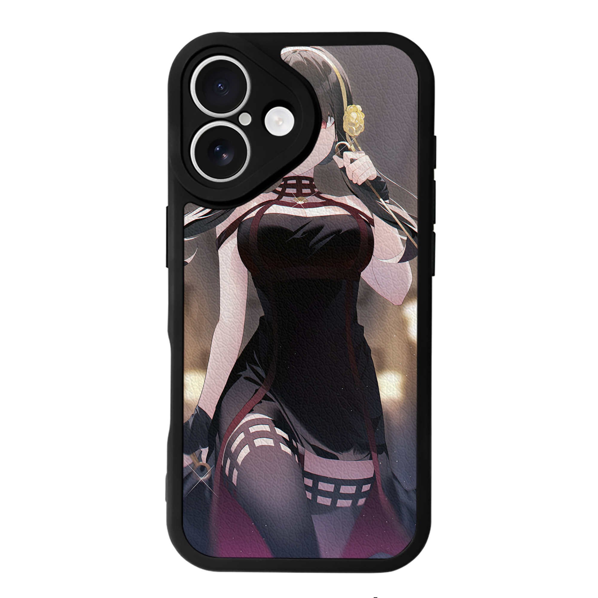 （画像用） SPY×FAMILY间谍家家酒 【iPhone 16シリーズ対応】シリコンスマホケース（レザー調） 材質：シリコン
